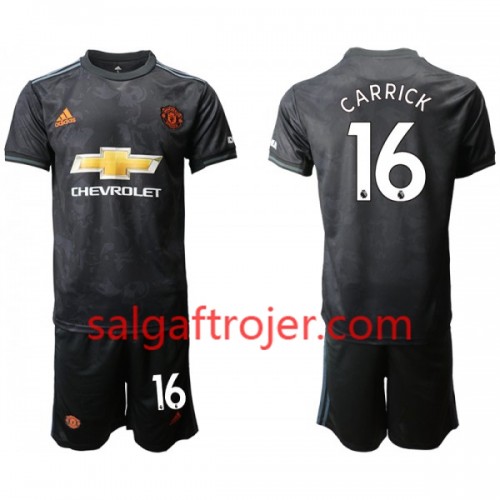 Manchester United Fodboldtrøjer CARRICK 16 Børn 3. sæt 2019/20 Kort ærmer Manchester United Fodboldtrøjer CARRICK 16 Børn 3. sæt 2019/20 Kort ærmer